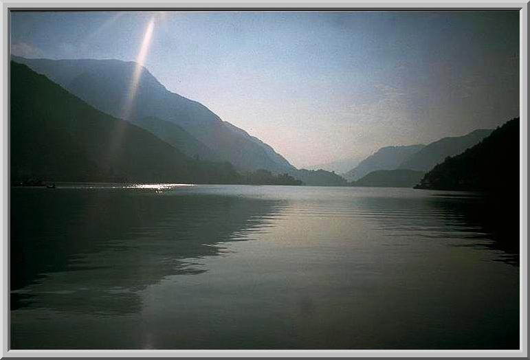 Lago d. Ledro am Morgen
