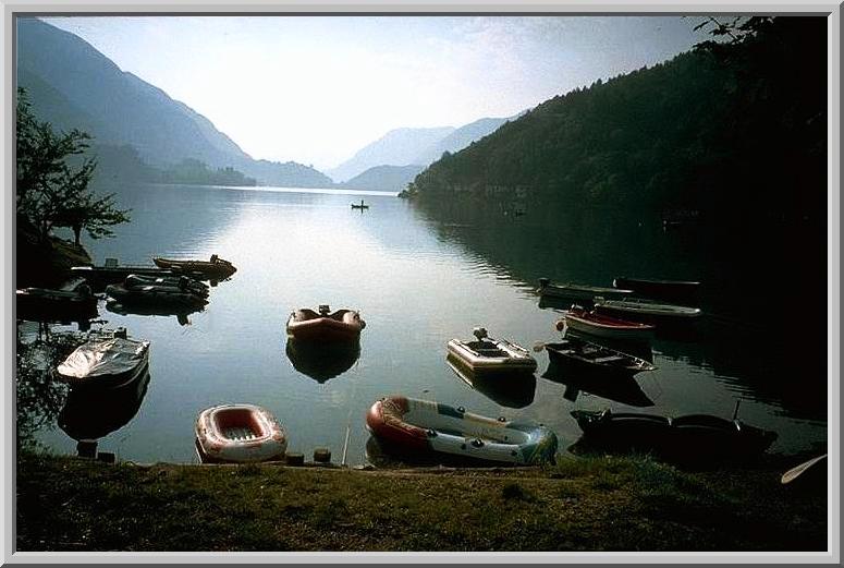 Lago d. Ledro, am Morgen