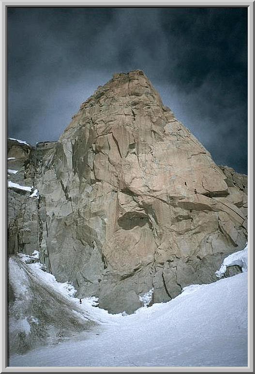 Aiguille du Midi, Klettern in bestem Granit