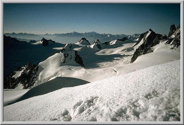Panorama am Mont Blanc du Tacul