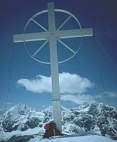 Gipfelkreuz der Vertainspitze 3541 m